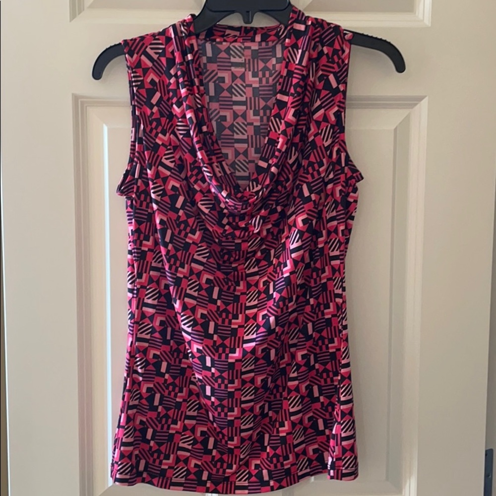 Cowl neck top